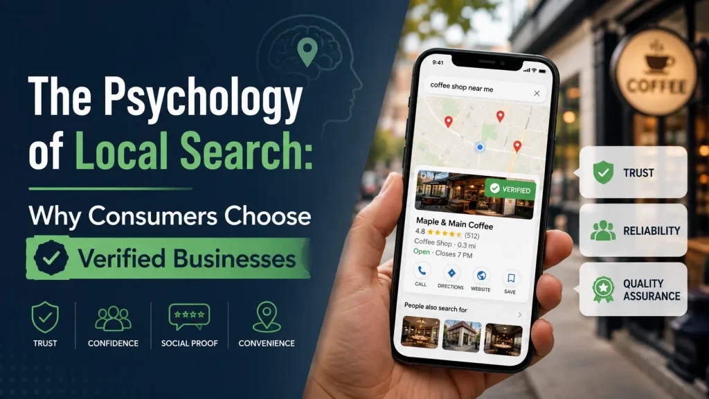 The Psychology of Local Search: Why Consumers Choose Verified Businesses