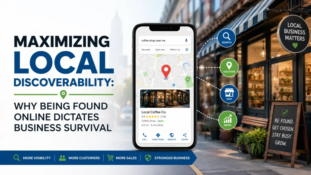 Maximizing Local Discoverability: Why Being Found Online Dictates Business Survival